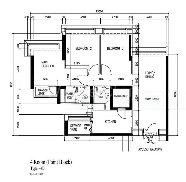 4 Room (4A) HDB for Sale in  61B Strathmore Avenue - Image 8